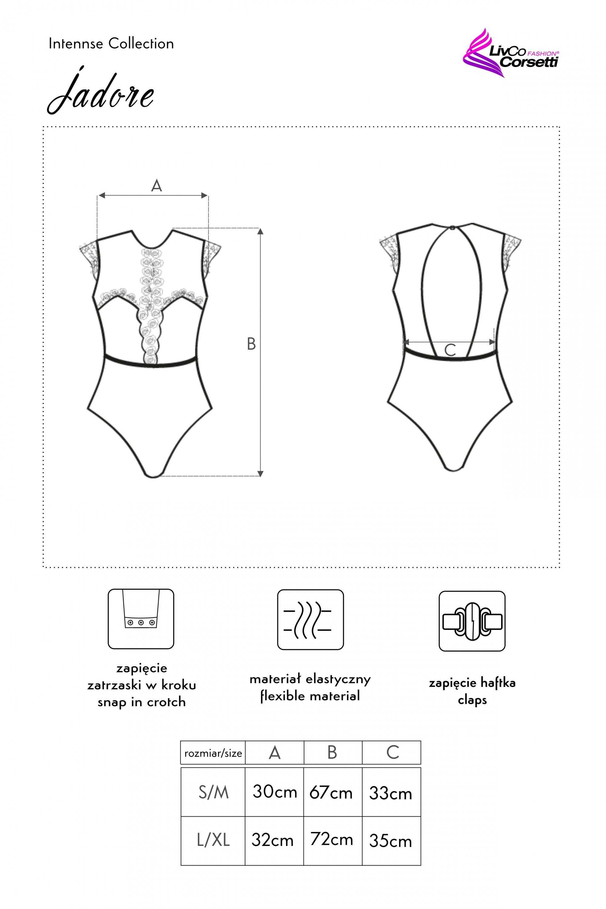 Jadore Intennse Collection LivCo Corsetti Fashion