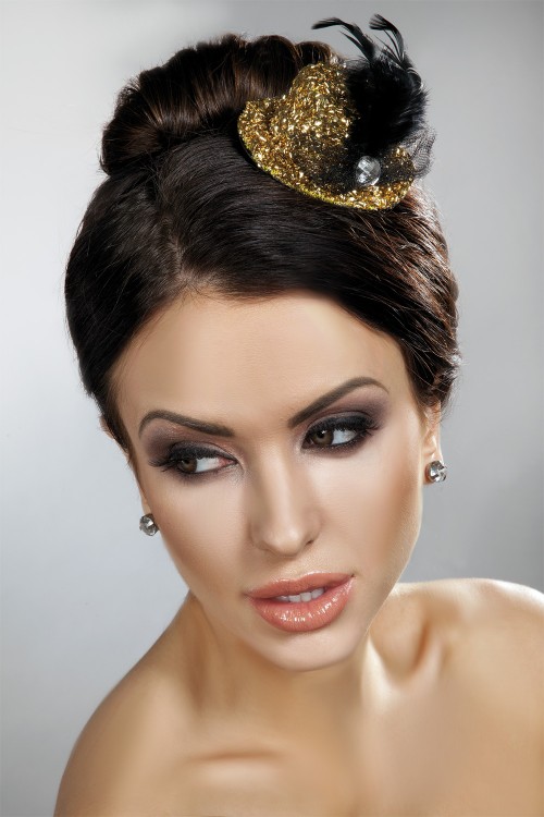 Mini Top Hat LC 12020 Model 12  LivCo Corsetti Fashion