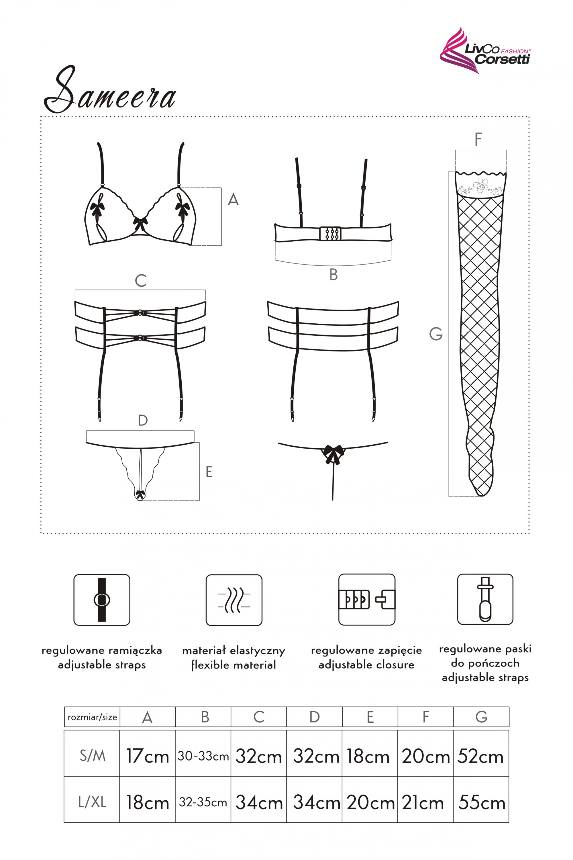 Sameera LC 90412 LivCo Corsetti Fashion
