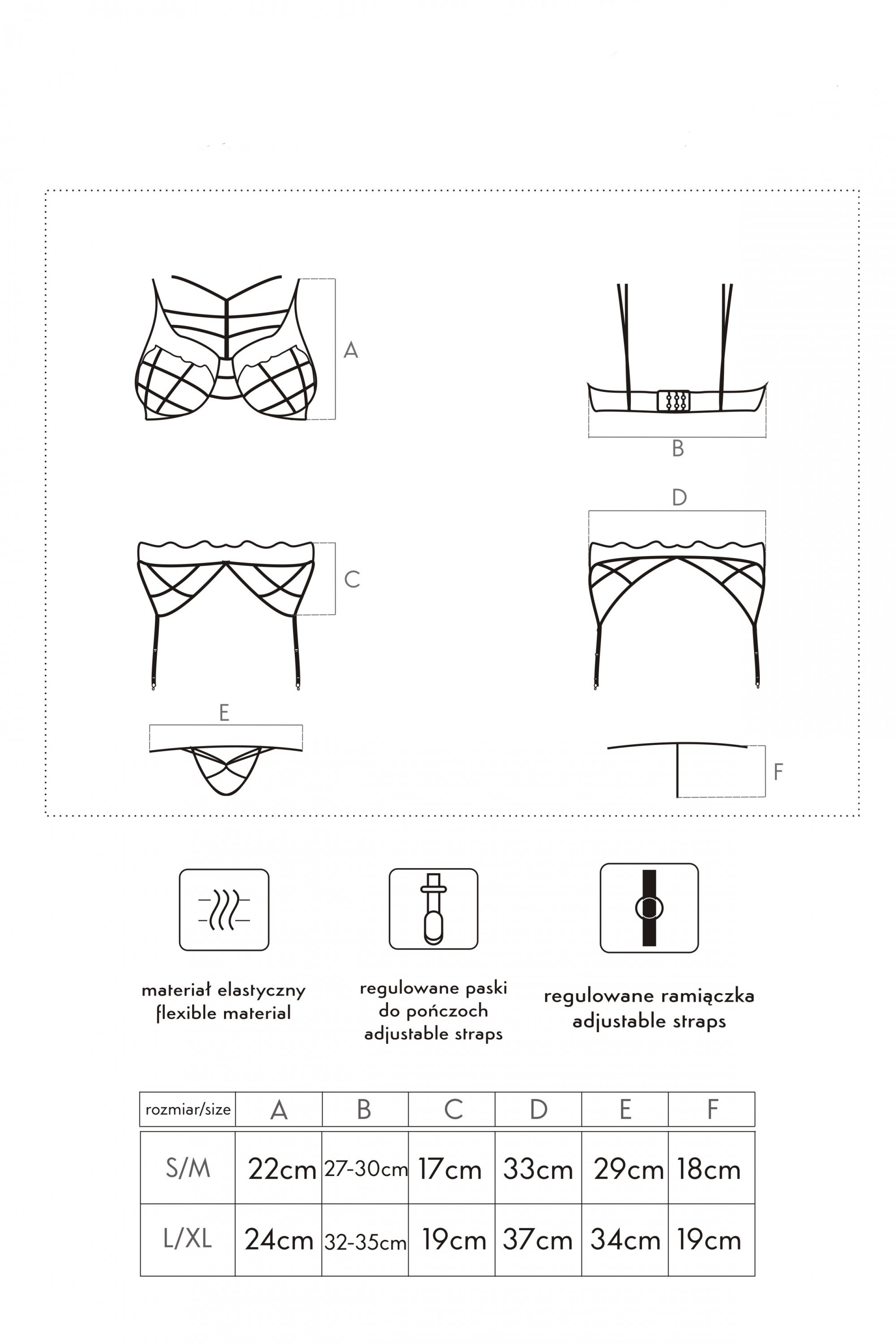 Soledad zmysłowy komplet LivCo Corsetti Fashion LivCo Corsetti Fashion