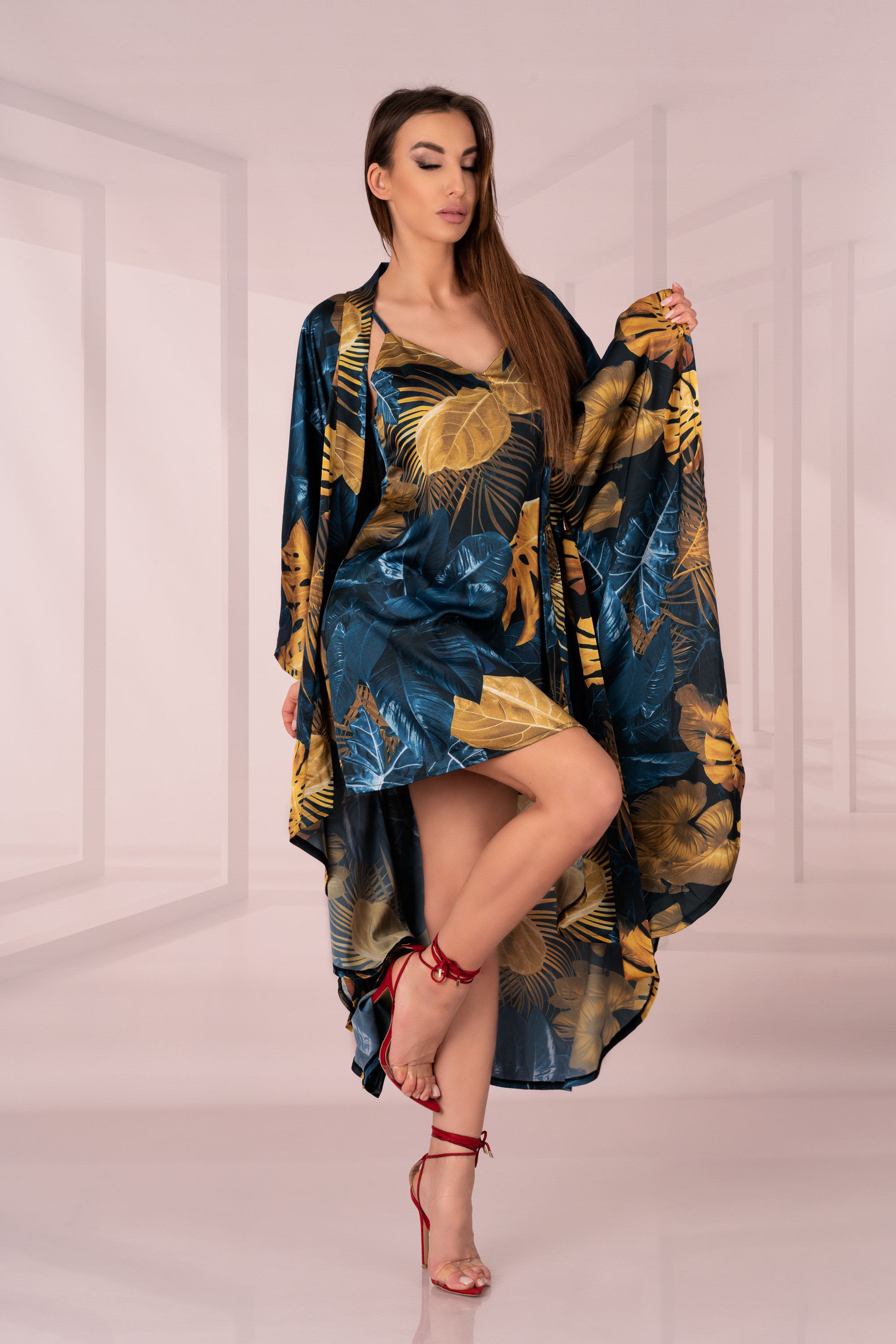 Clairee Aquareel Collection S M L XL 2XL LivCo Corsetti Fashion