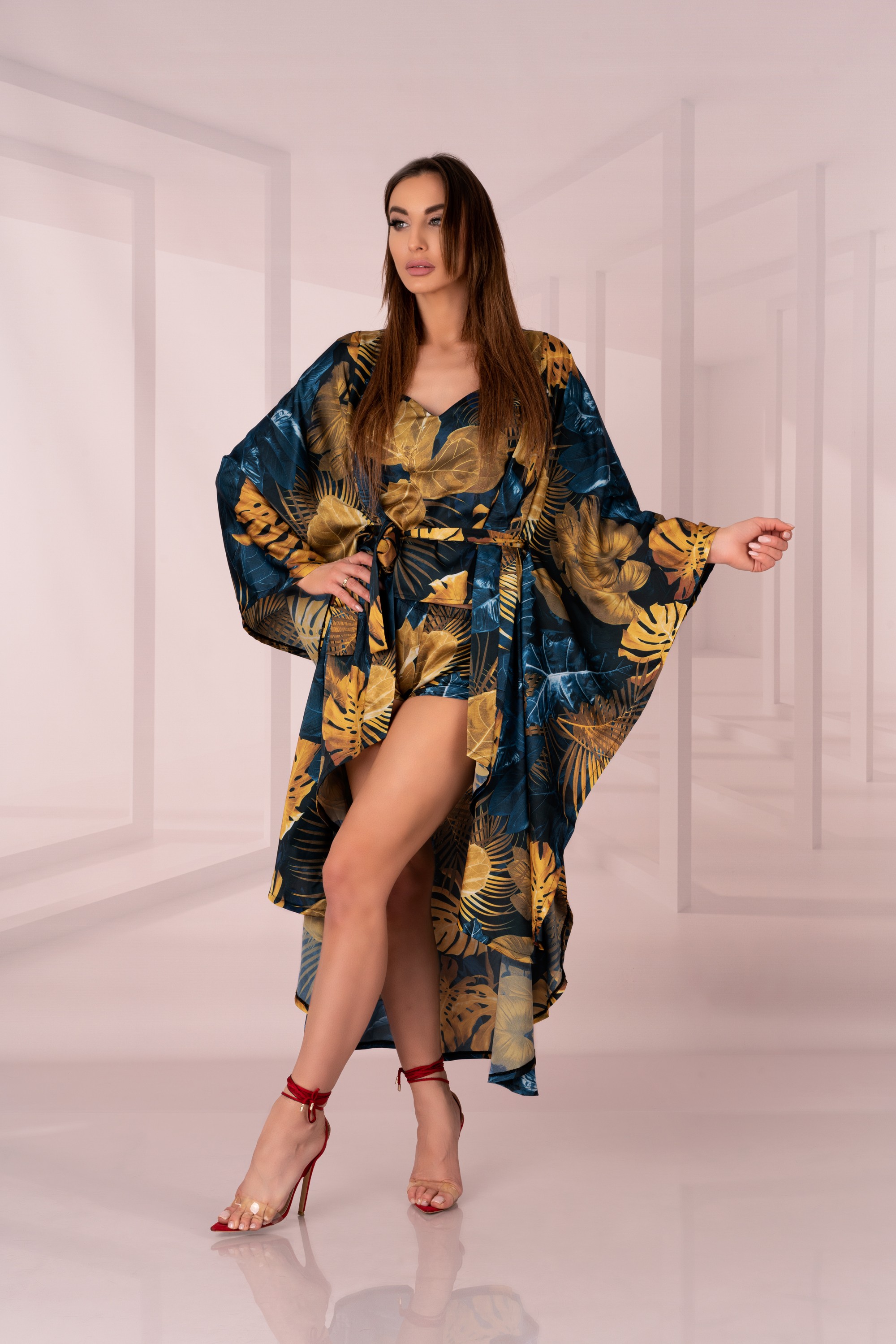 Damen Aquareel Collection S M L XL 2XL LivCo Corsetti Fashion