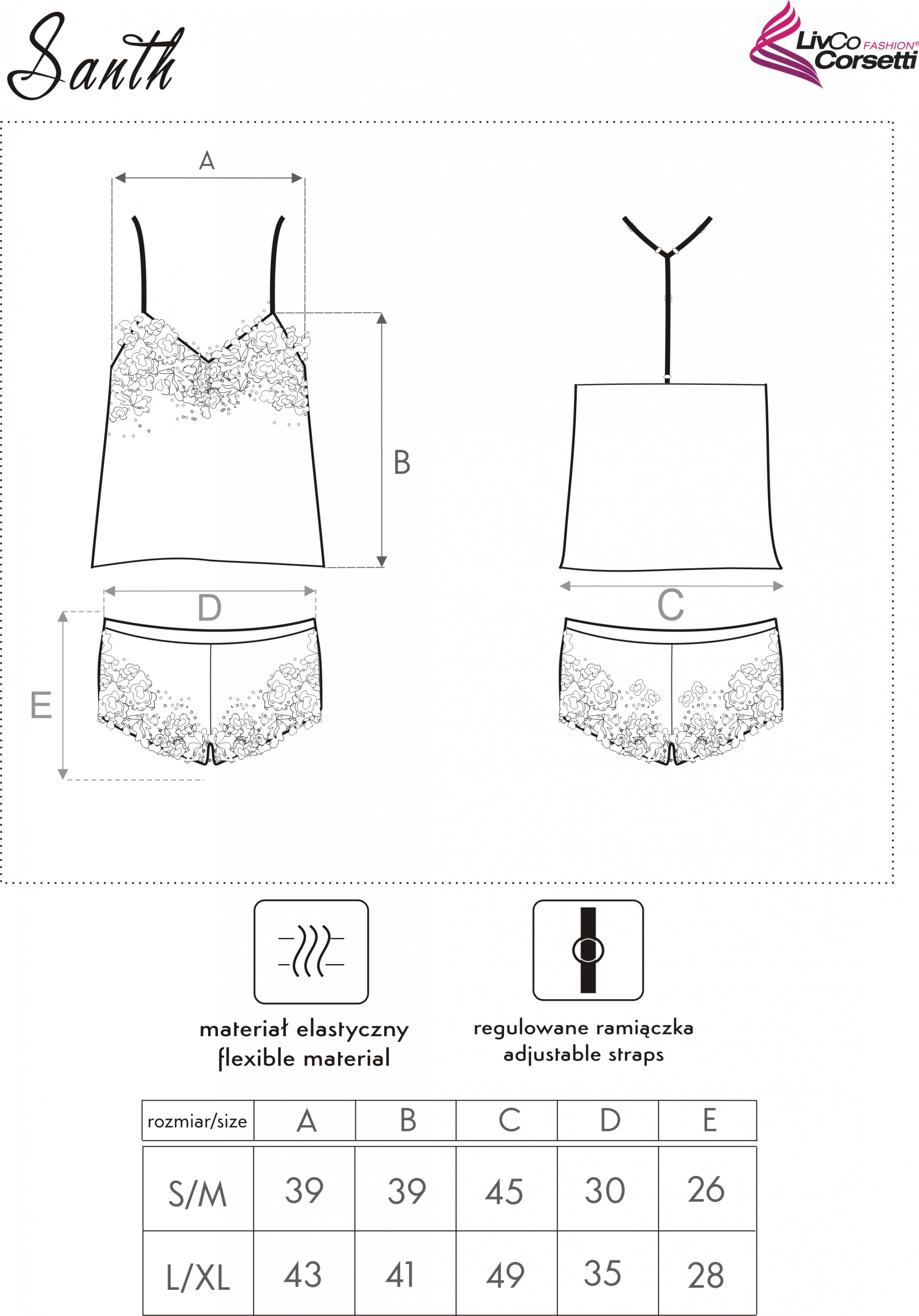 Santh LC 90555 LivCo Corsetti Fashion