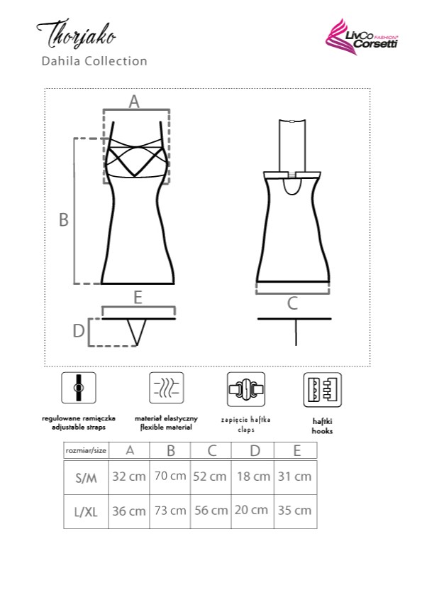 Thorjako Dahila Collection LivCo Corsetti Fashion