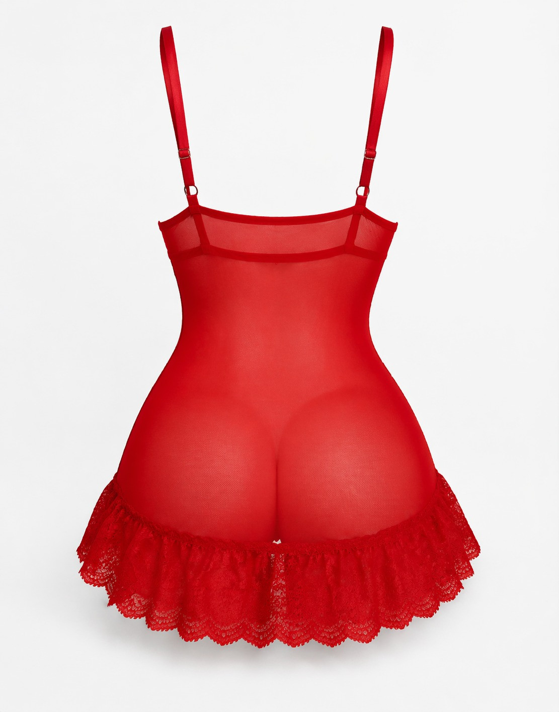 Zmysłowa Koszulka Damska Nuit red  LivCo Corsetti Fashion LivCo Corsetti Fashion