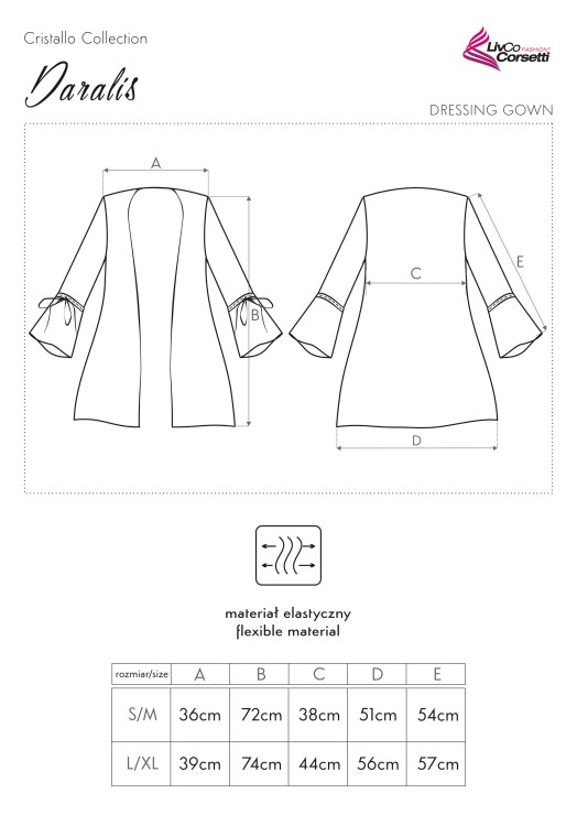 Daralis LC 90222 Cristallo Collection LivCo Corsetti Fashion