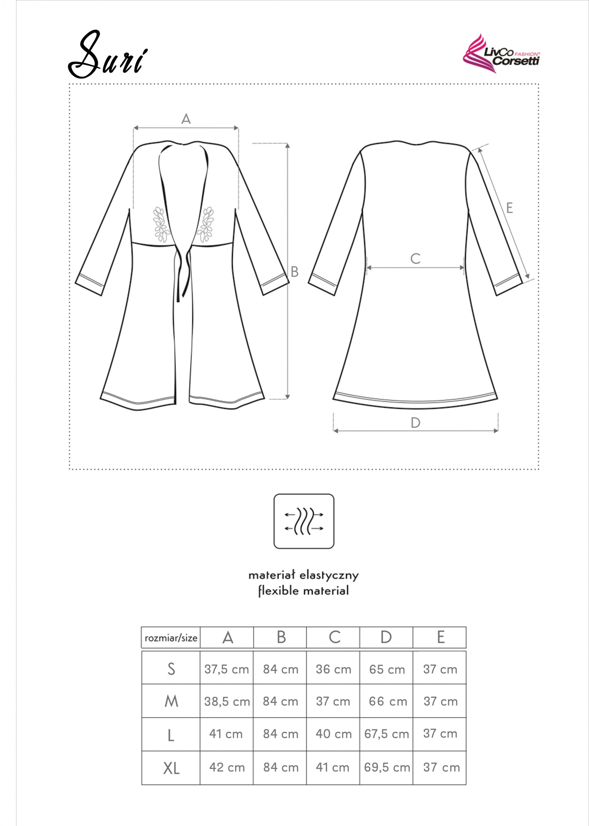 Suri LC 90021 S M L XL LivCo Corsetti Fashion