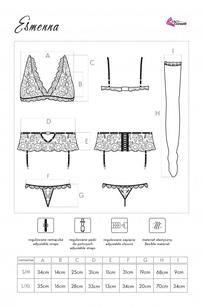 Esmenna LC 90416 LivCo Corsetti Fashion