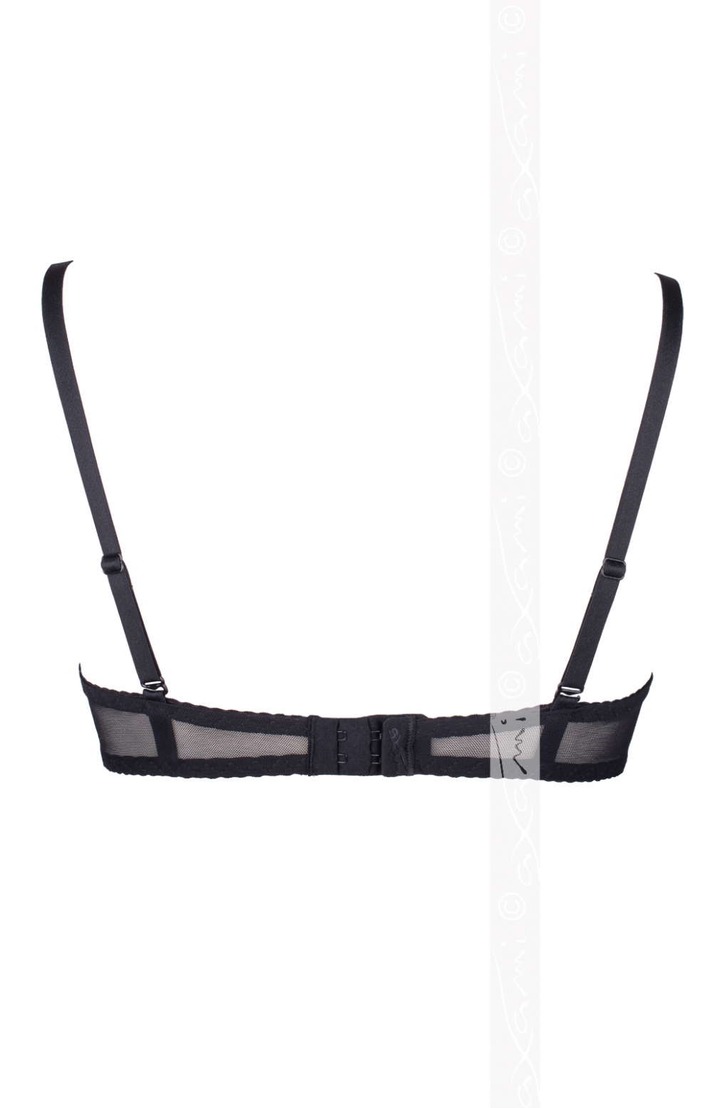 Biustonosz V-5891 Meteorite  czarno-złoty