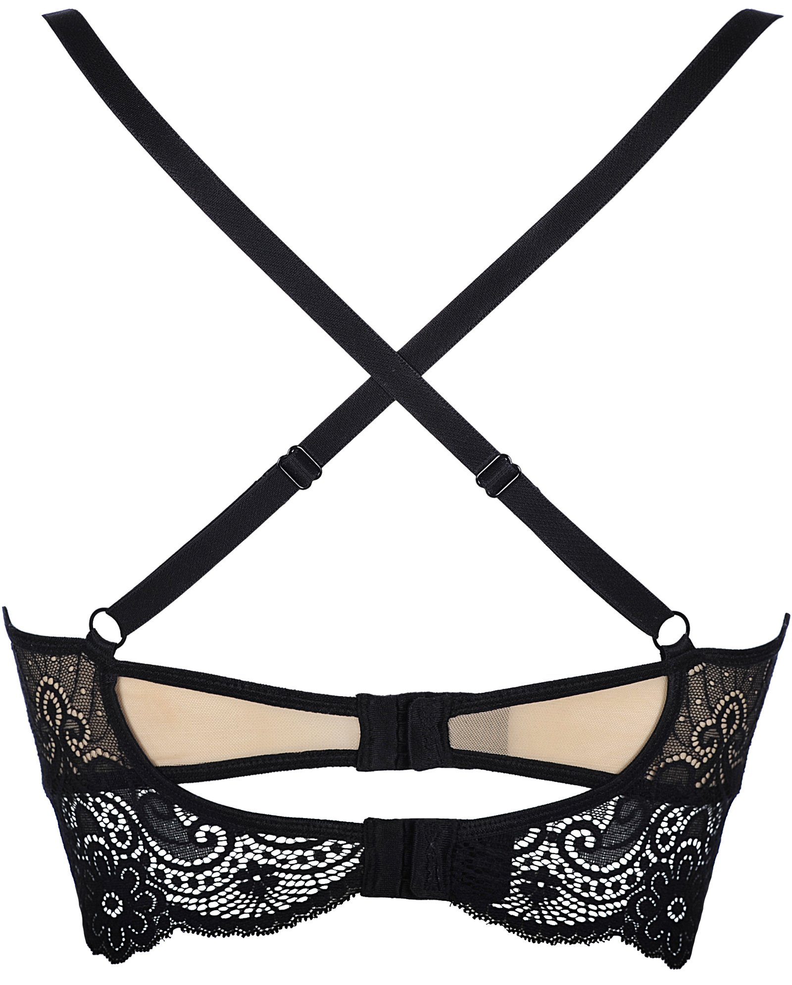 Biustonosz V-9071 beżowo-czarny