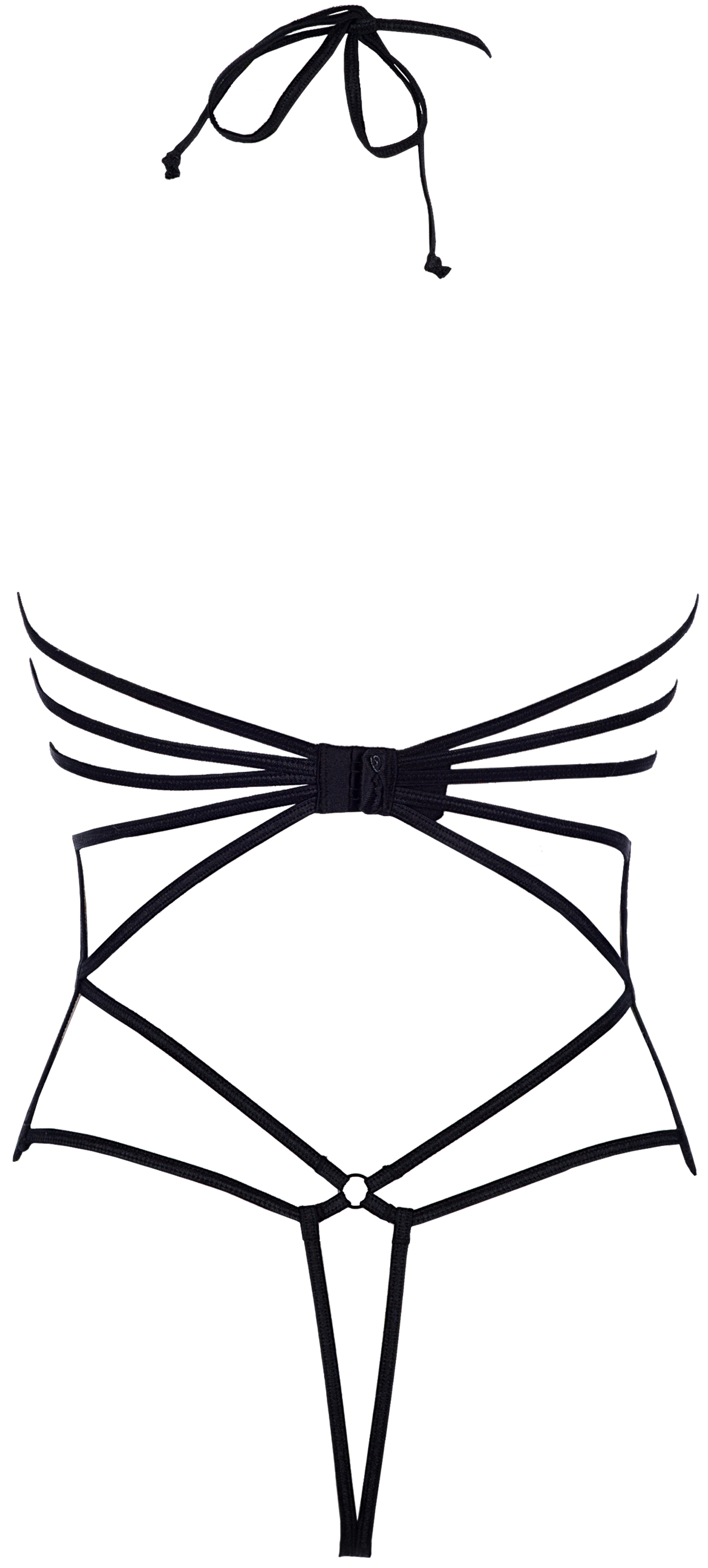 Body V-8910 L M S XL beżowo-czarny