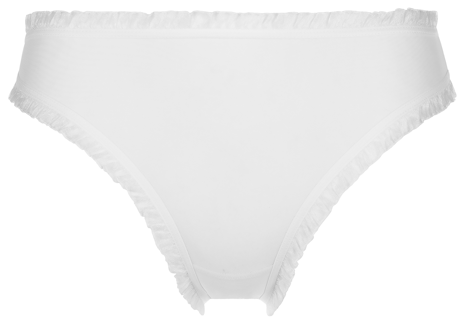 Figi pełne V-7253 Shine L M S XL biały