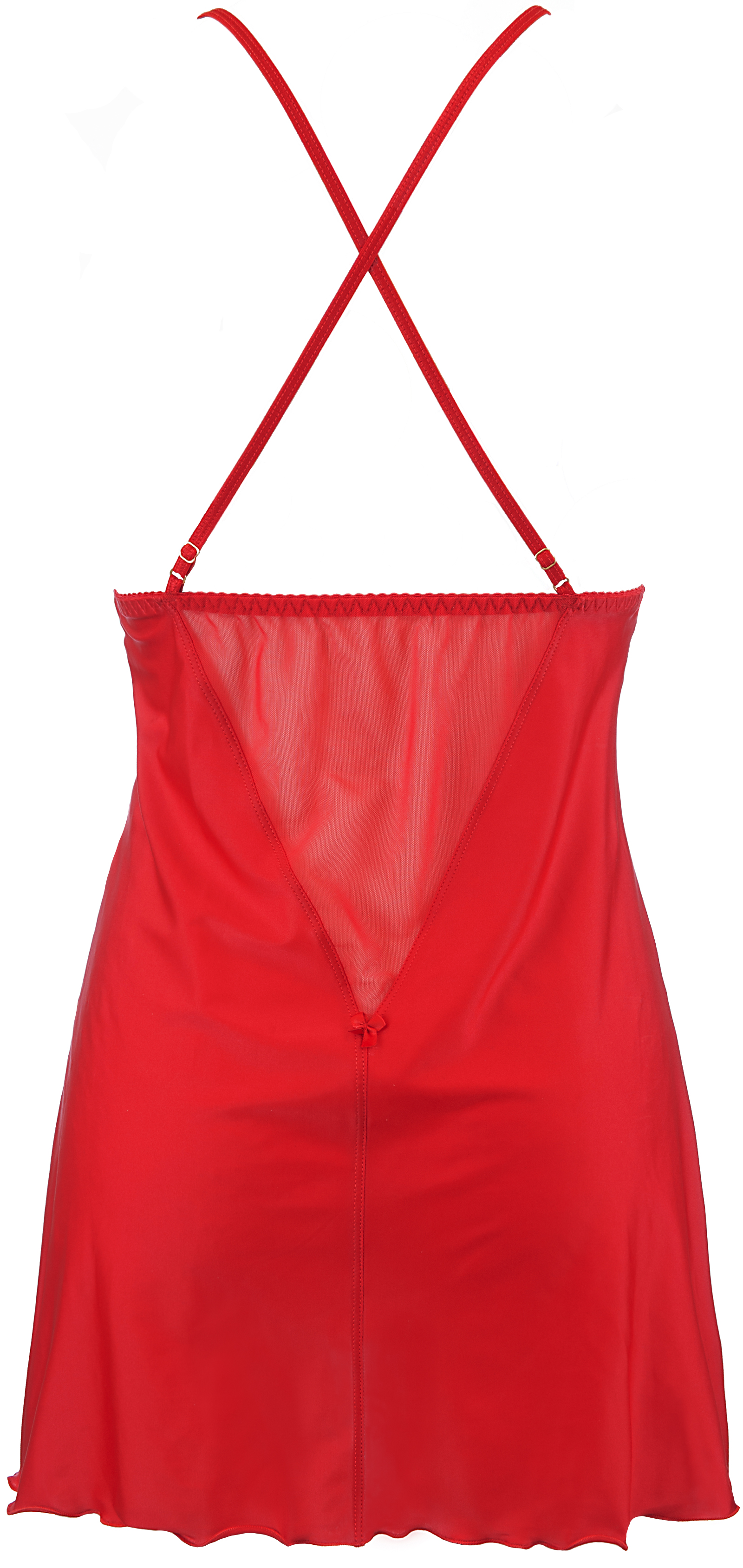 Koszulka V-10469 L M S XL XS czerwony