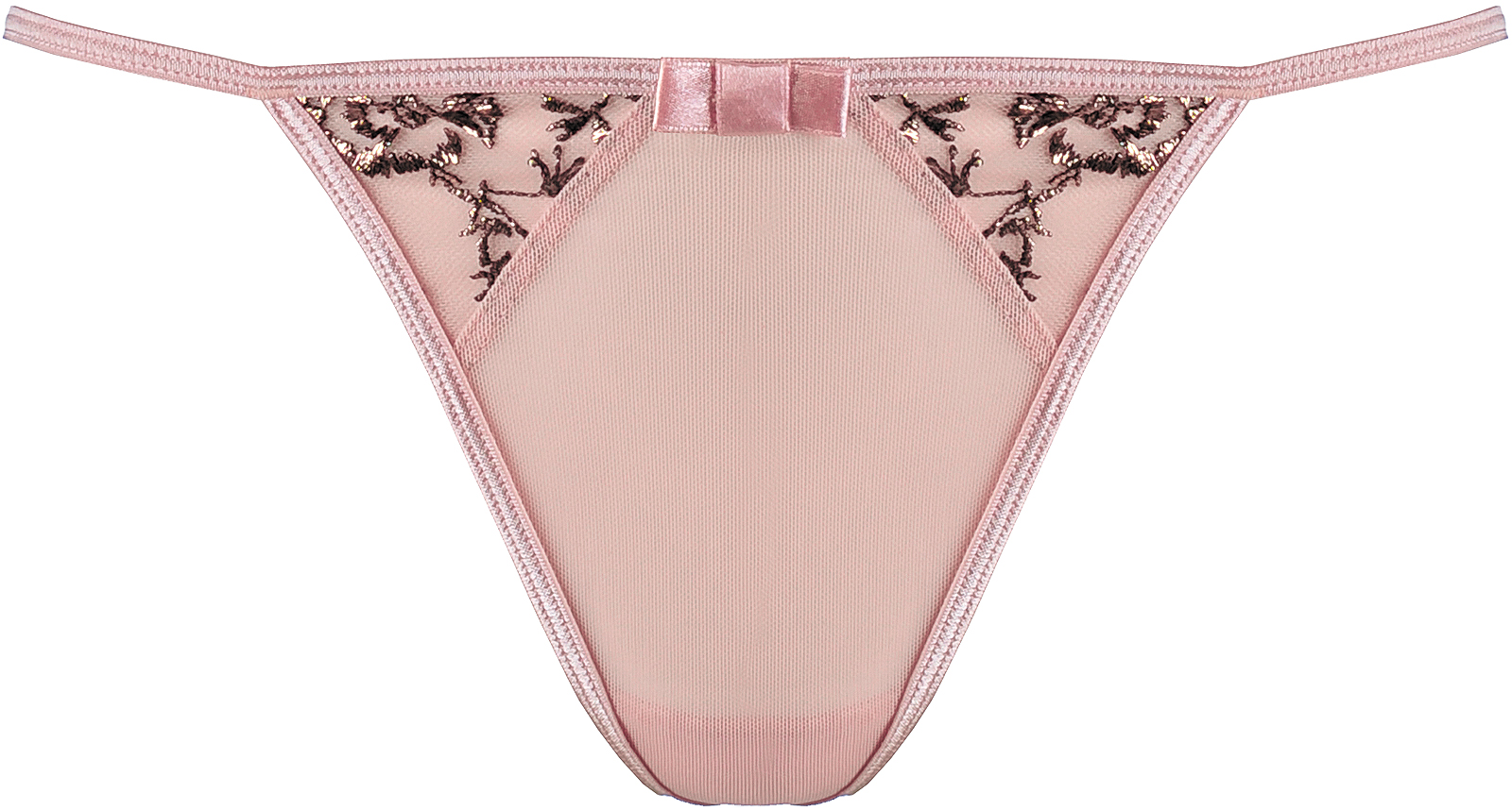 Koszulka V-9519 L M S XL pudrowy róż