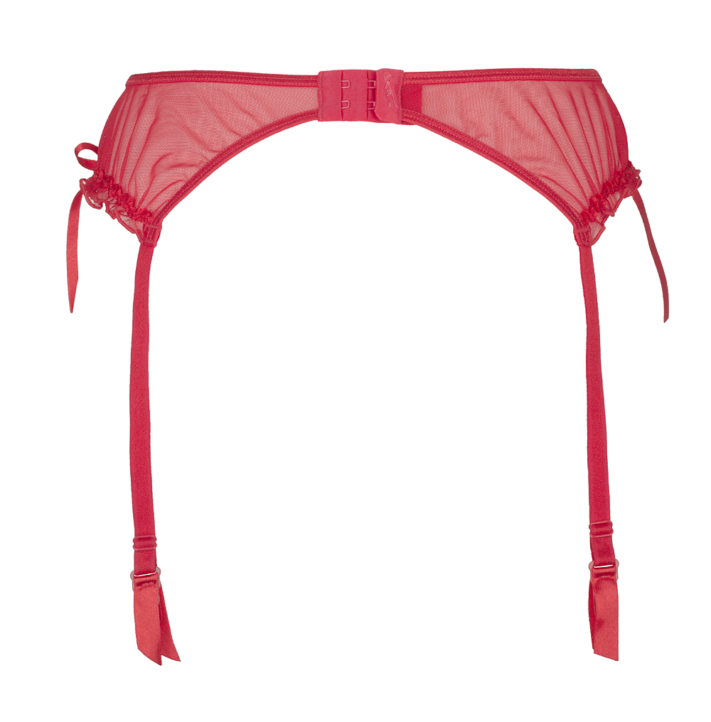 Pas do pończoch V-6442 Magenta L M S XL czerwony