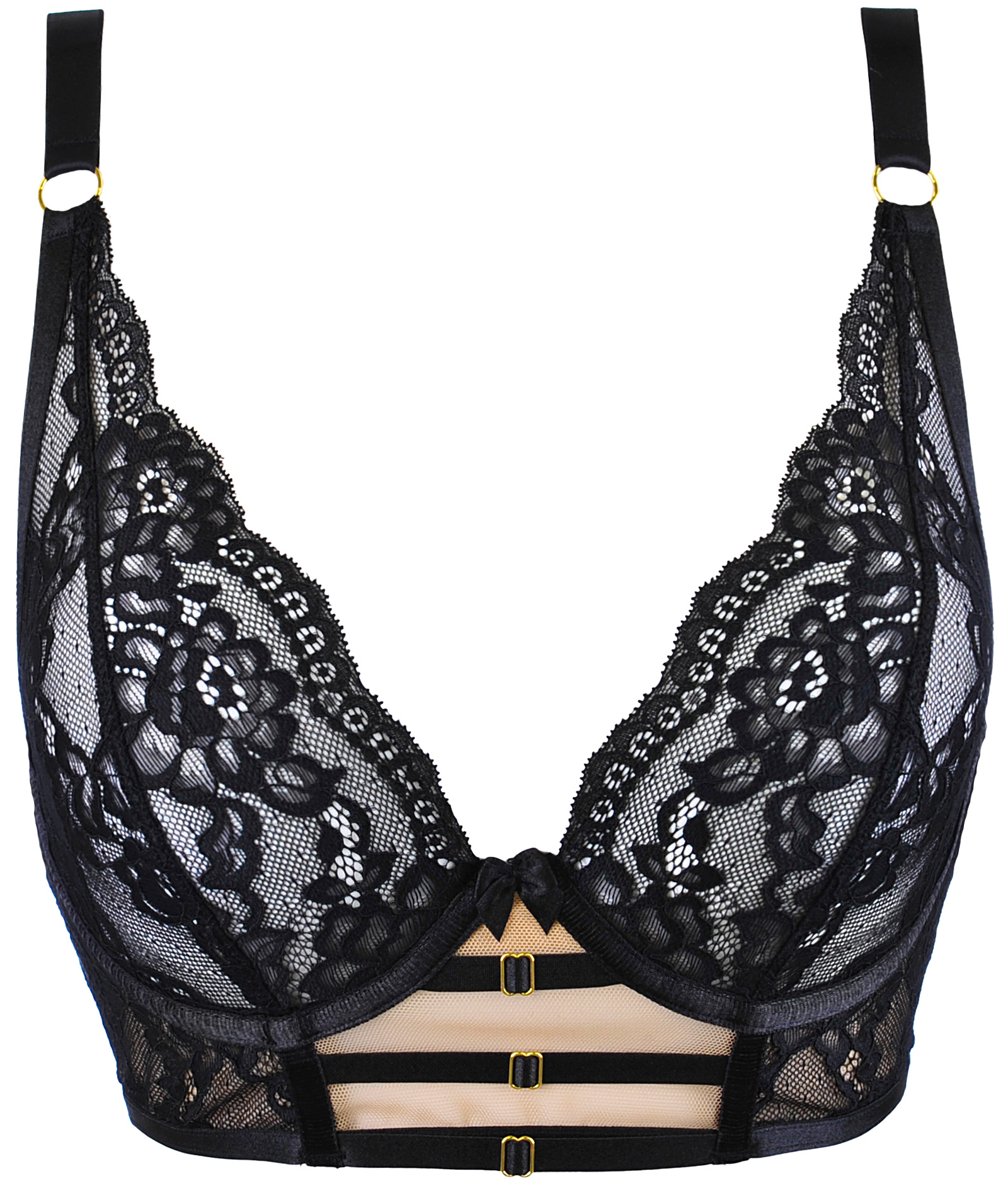 Półgorset V-11811 czarny