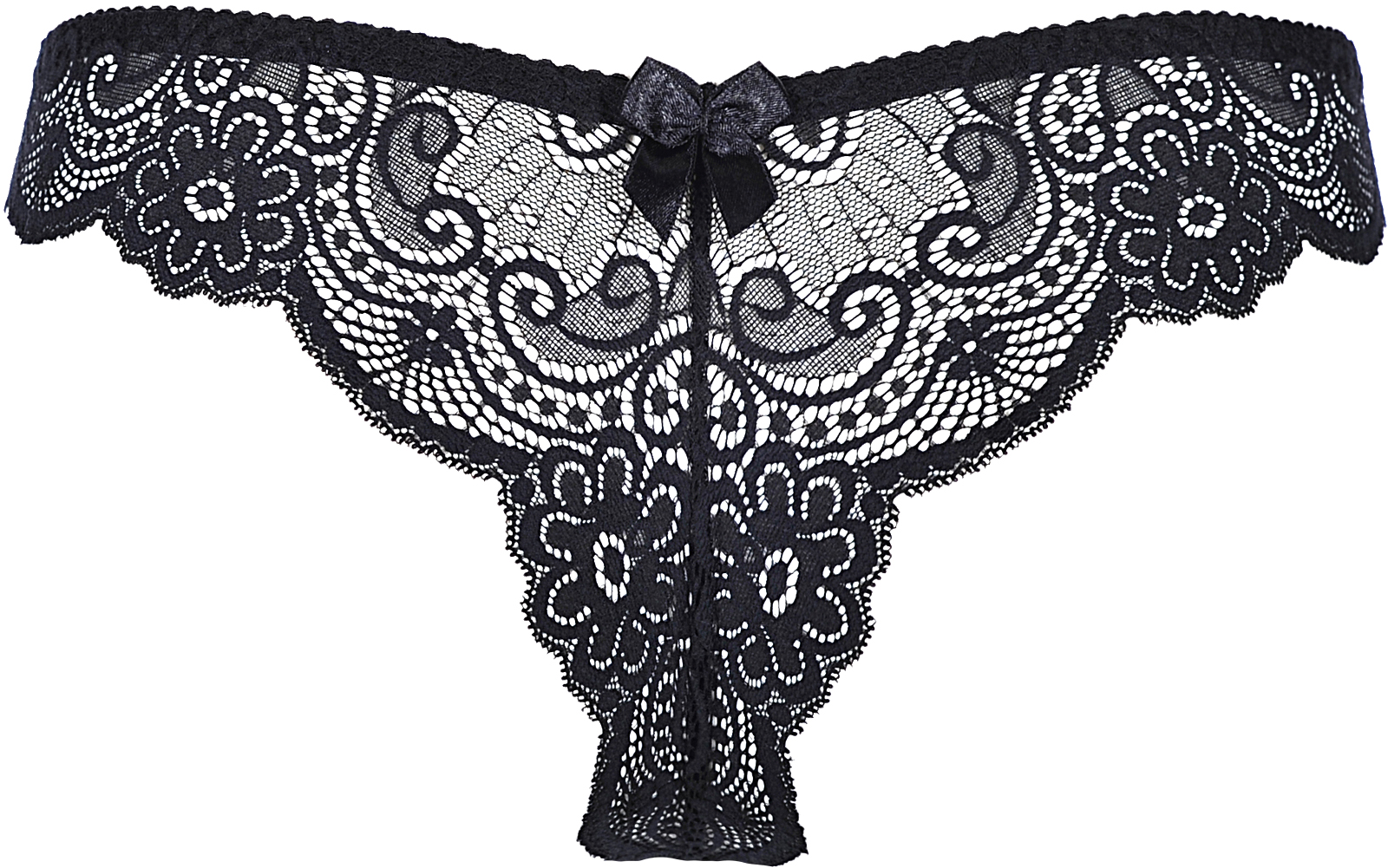 String Brasiliana V-9025 L M S XL czarny