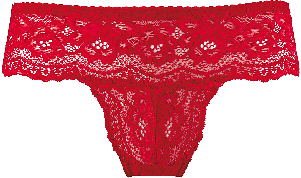 String Brasiliana V-9535 L M S XL czerwony