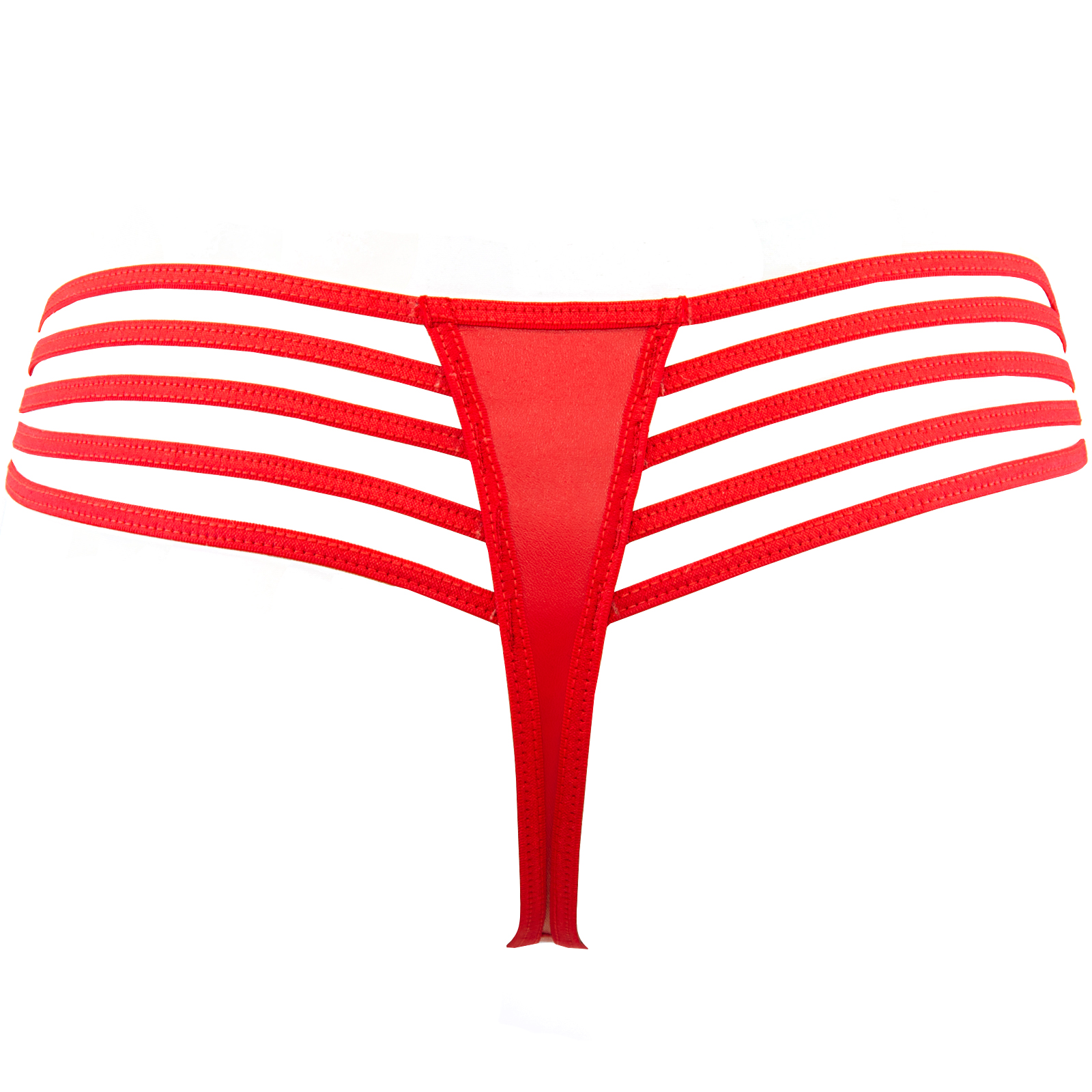 String V-10078 L M S XL XS czerwony