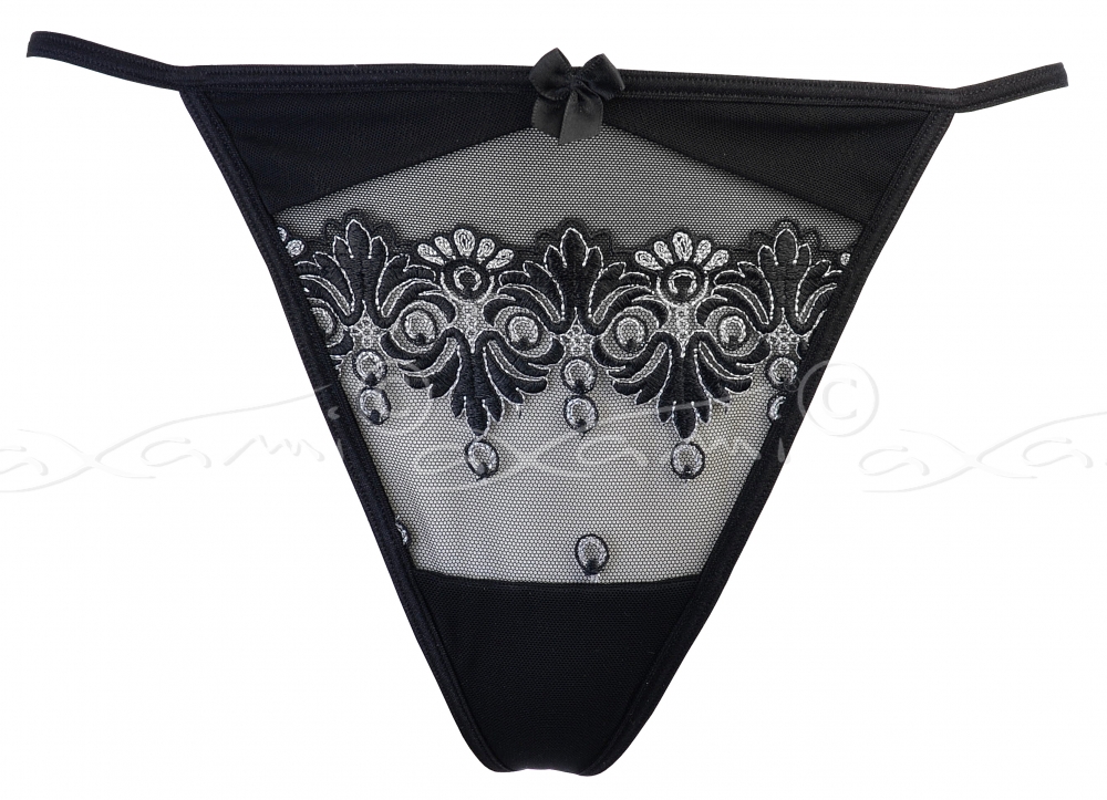 String V-5138 Bell L M S XL czarno-srebrny