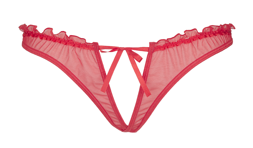 String V-6448 Magenta L M S XL czerwony