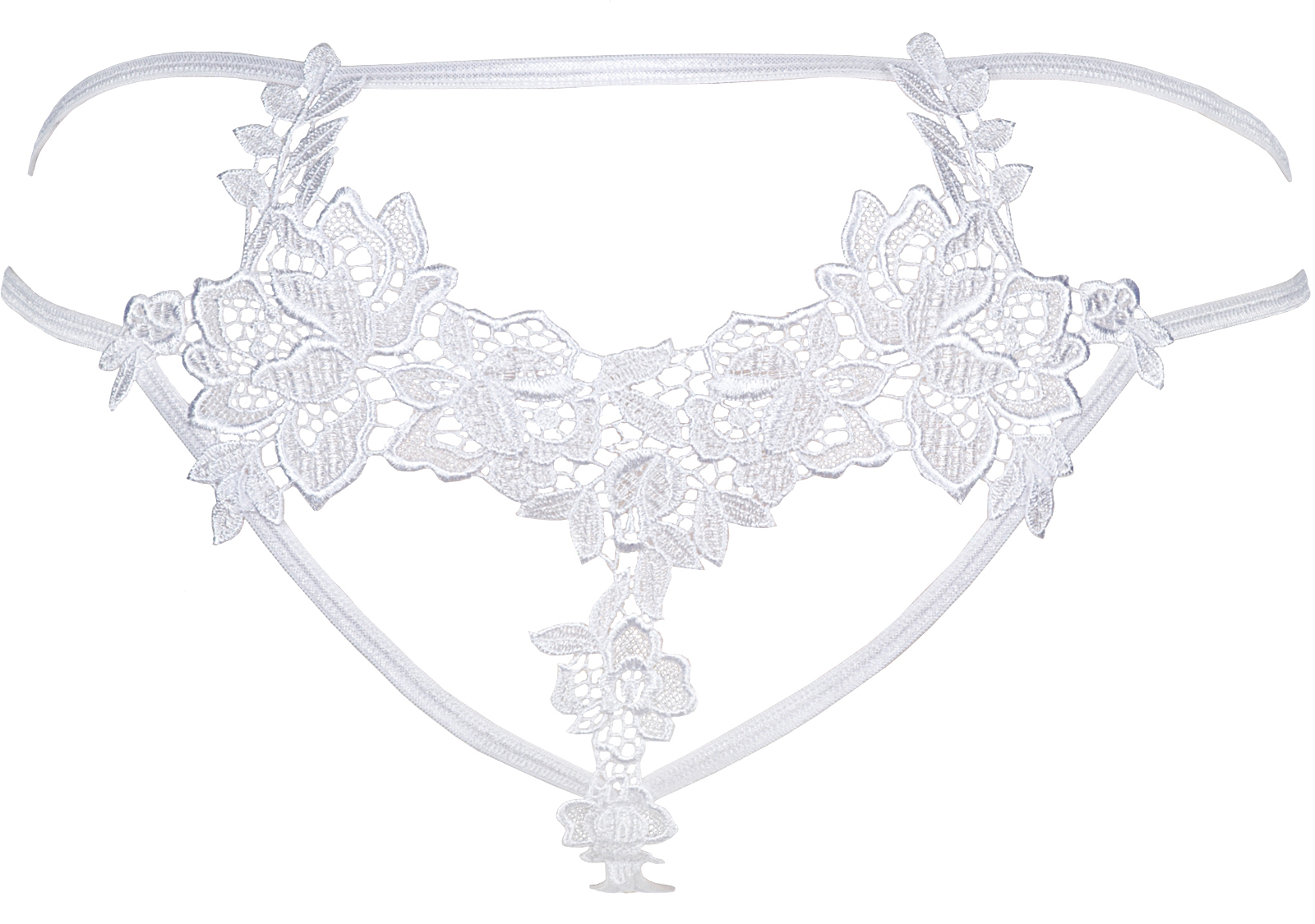 String V-8858 L M S XL biały