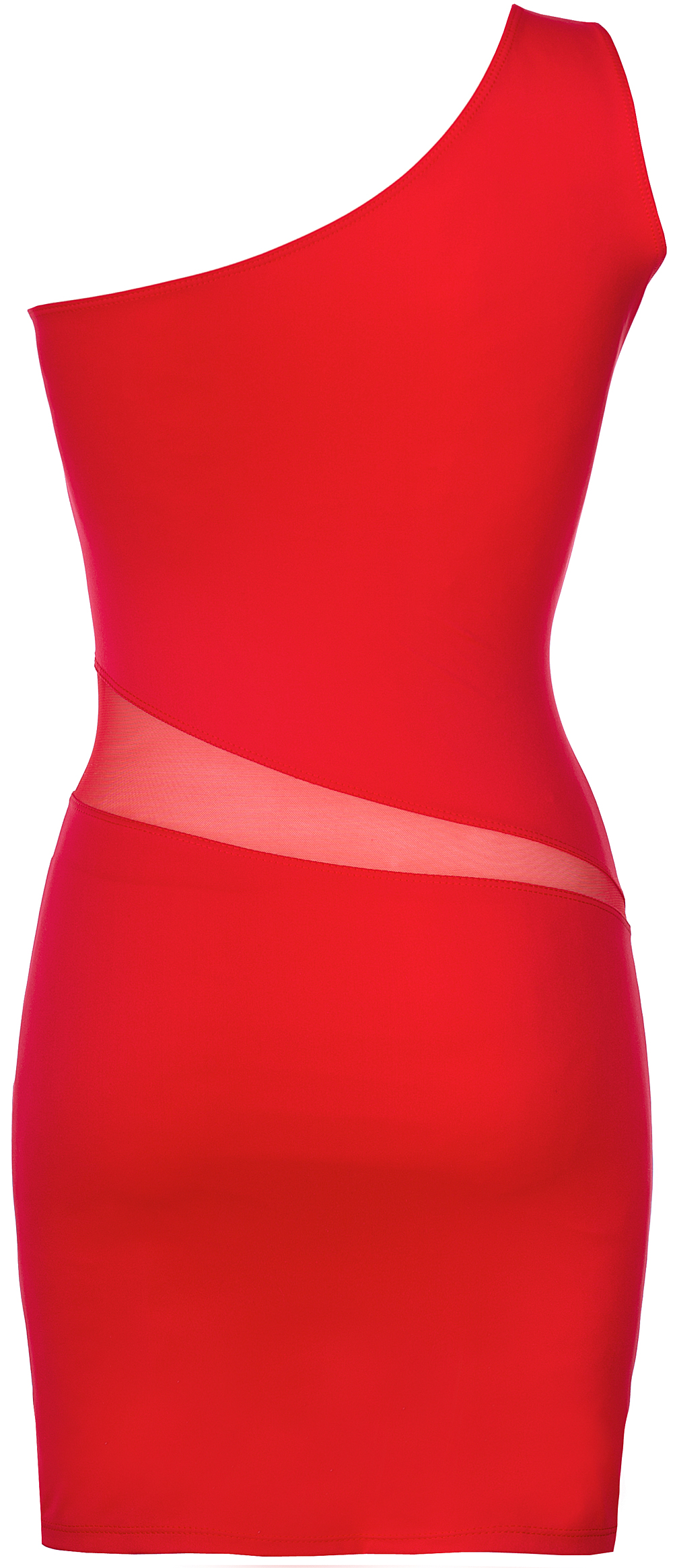 Sukienka V-9089 L M S XL czerwony