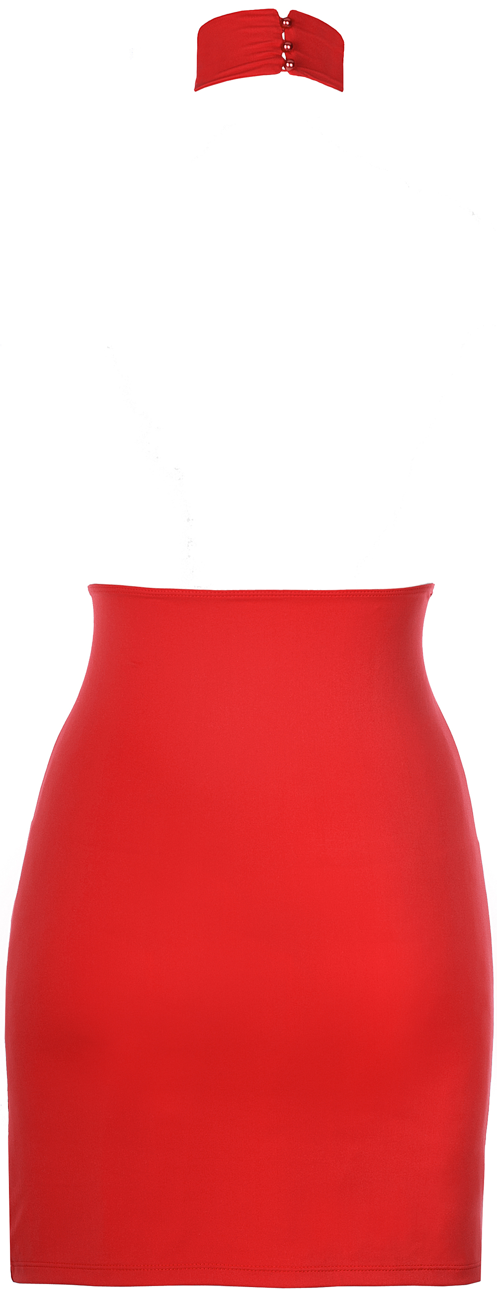 Sukienka V-9139 L M S XL czerwony