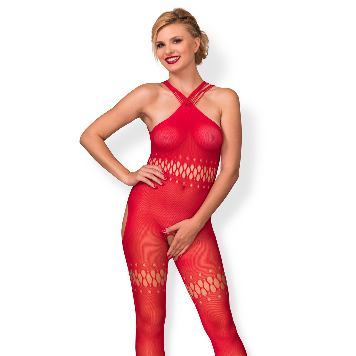 Hot in here - Ogniste bodystocking Demonic Czerwony Foto 1