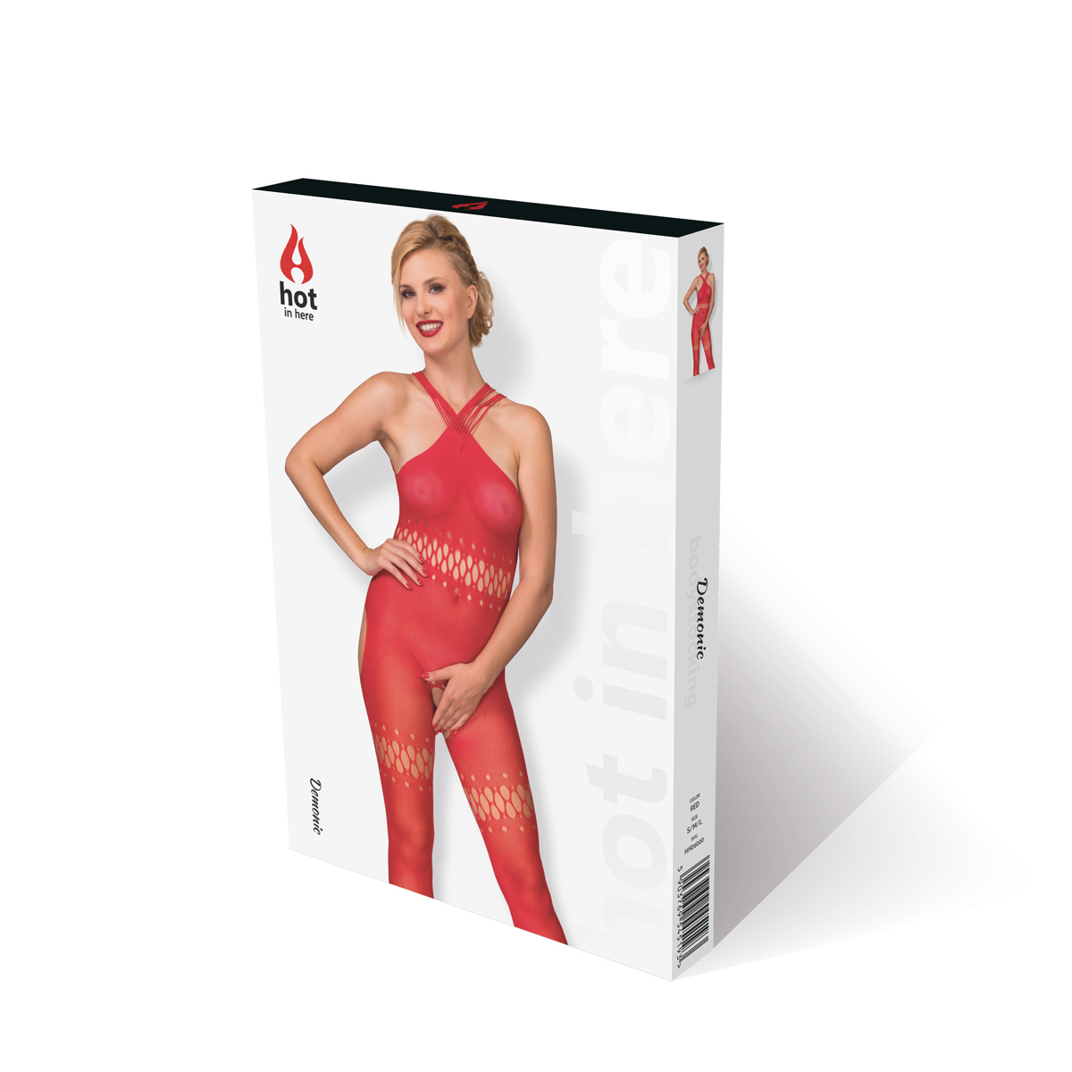 Hot in here - Ogniste bodystocking Demonic Czerwony Foto 5