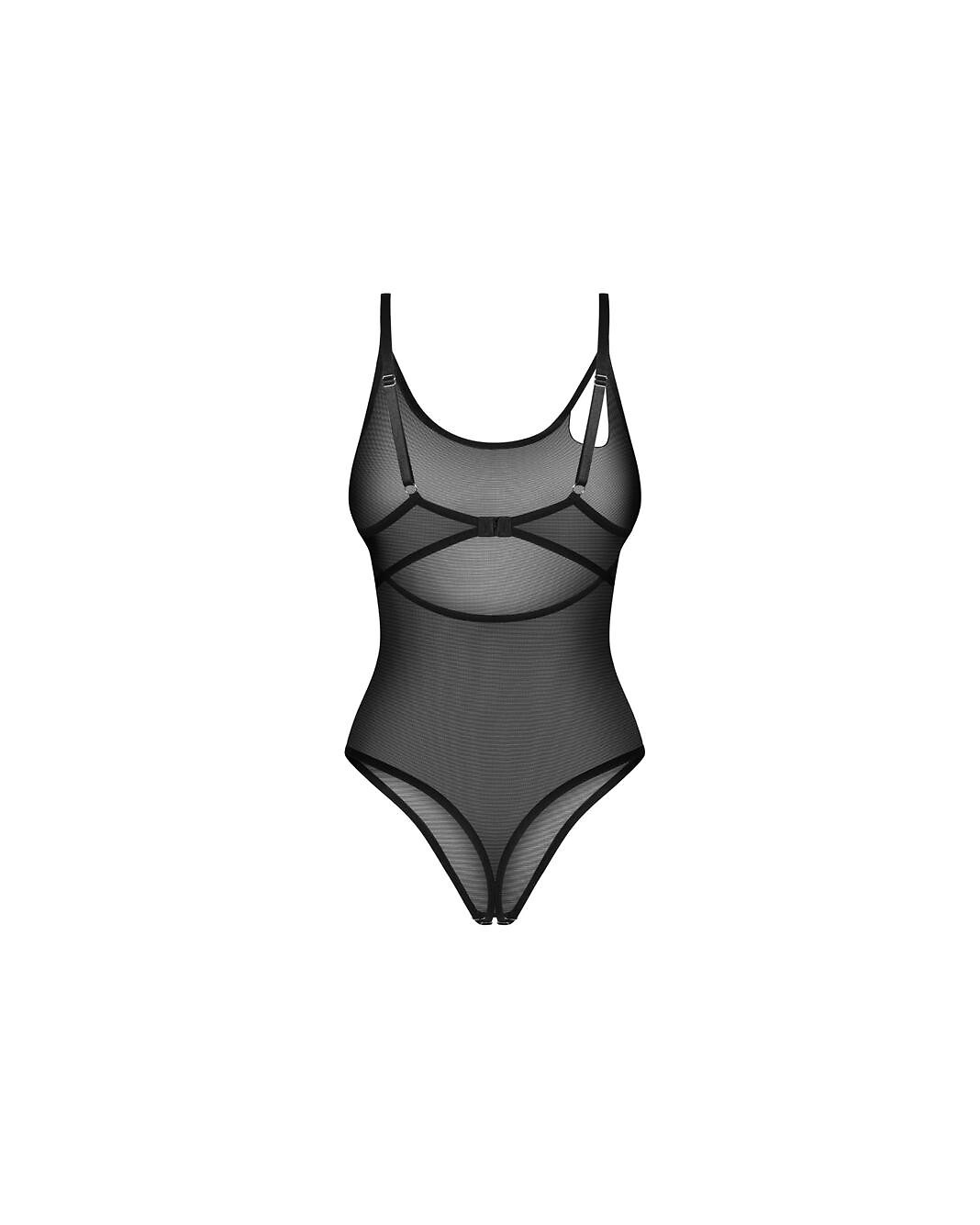 Body Obsessive Saturis Crotchless Teddy 