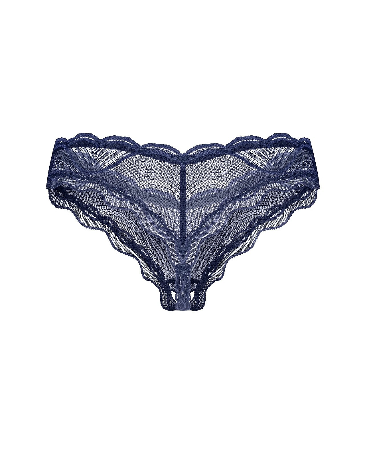 Figi Obsessive Nightly Blue Crotchless Thong XS-2XL