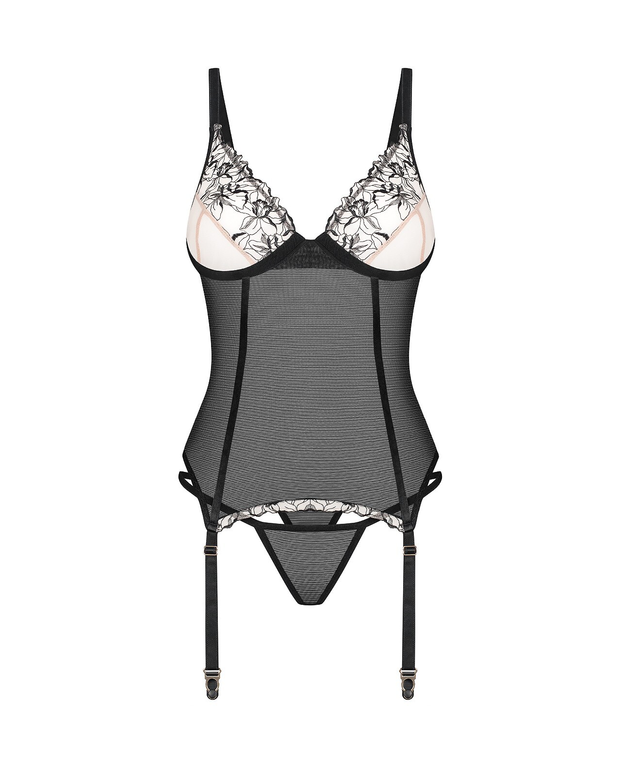 Gorset Obsessive Vila Blanes XS-2XL