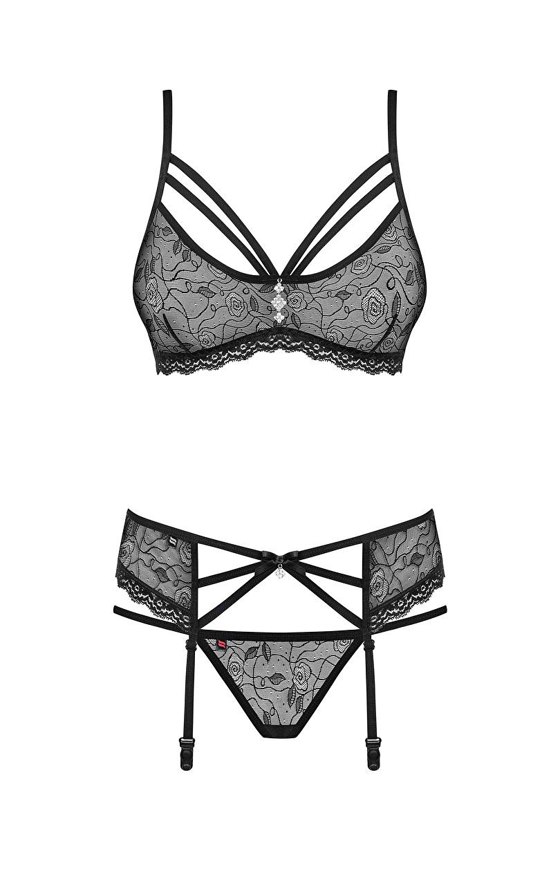 Komplet Obsessive 818-SEG-1 3-częściowy