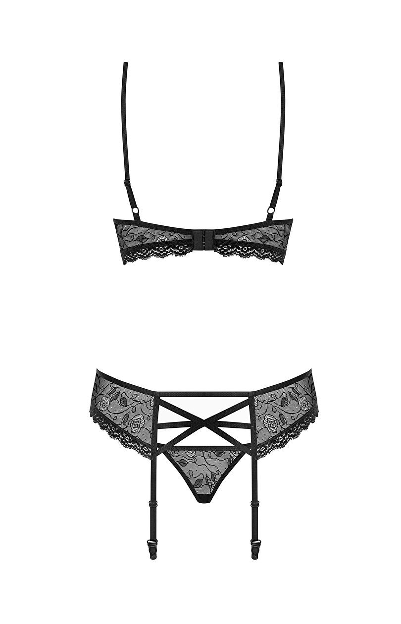 Komplet Obsessive 818-SEG-1 3-częściowy