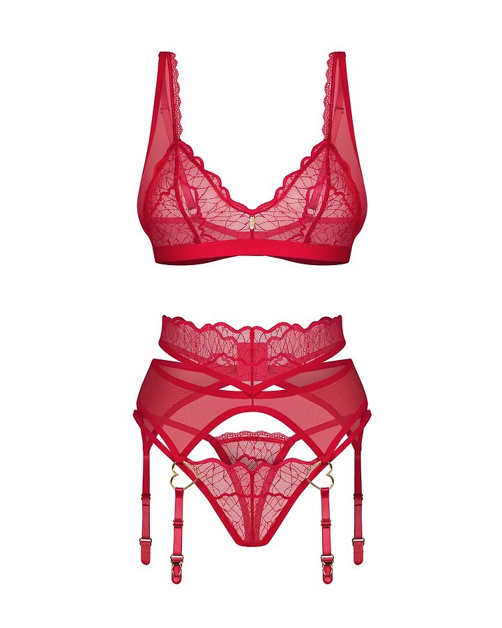 Komplet Obsessive Cupide Desir Set 3