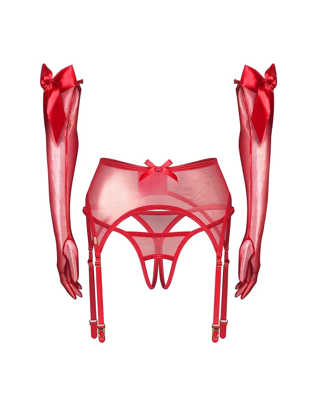 Komplet Obsessive Gifty Red 3-PCS