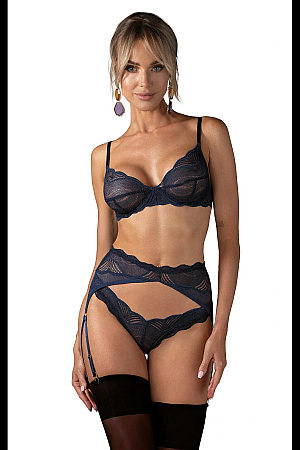 Komplet Obsessive Nightly Blue 3-PCS Set