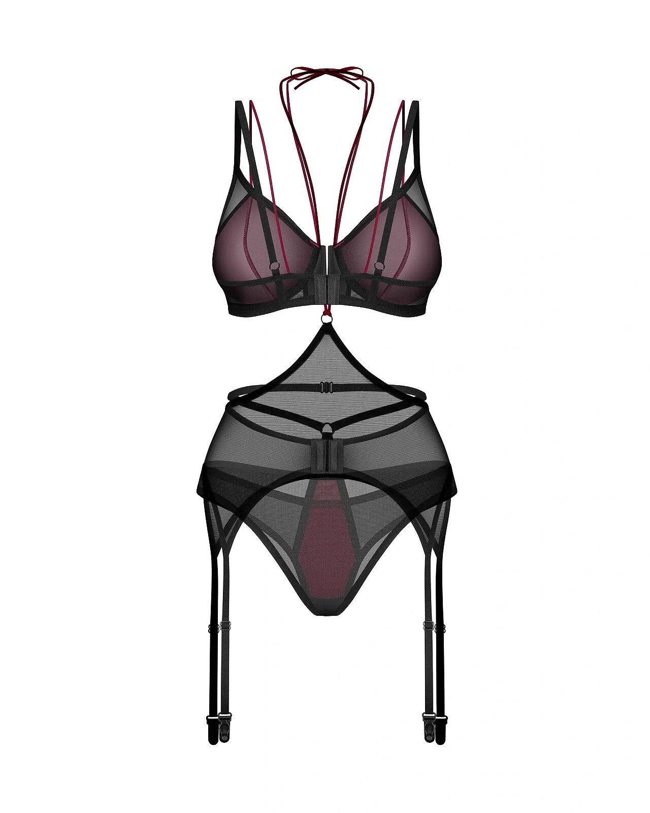 Komplet Obsessive Parisel 3-PCS SET