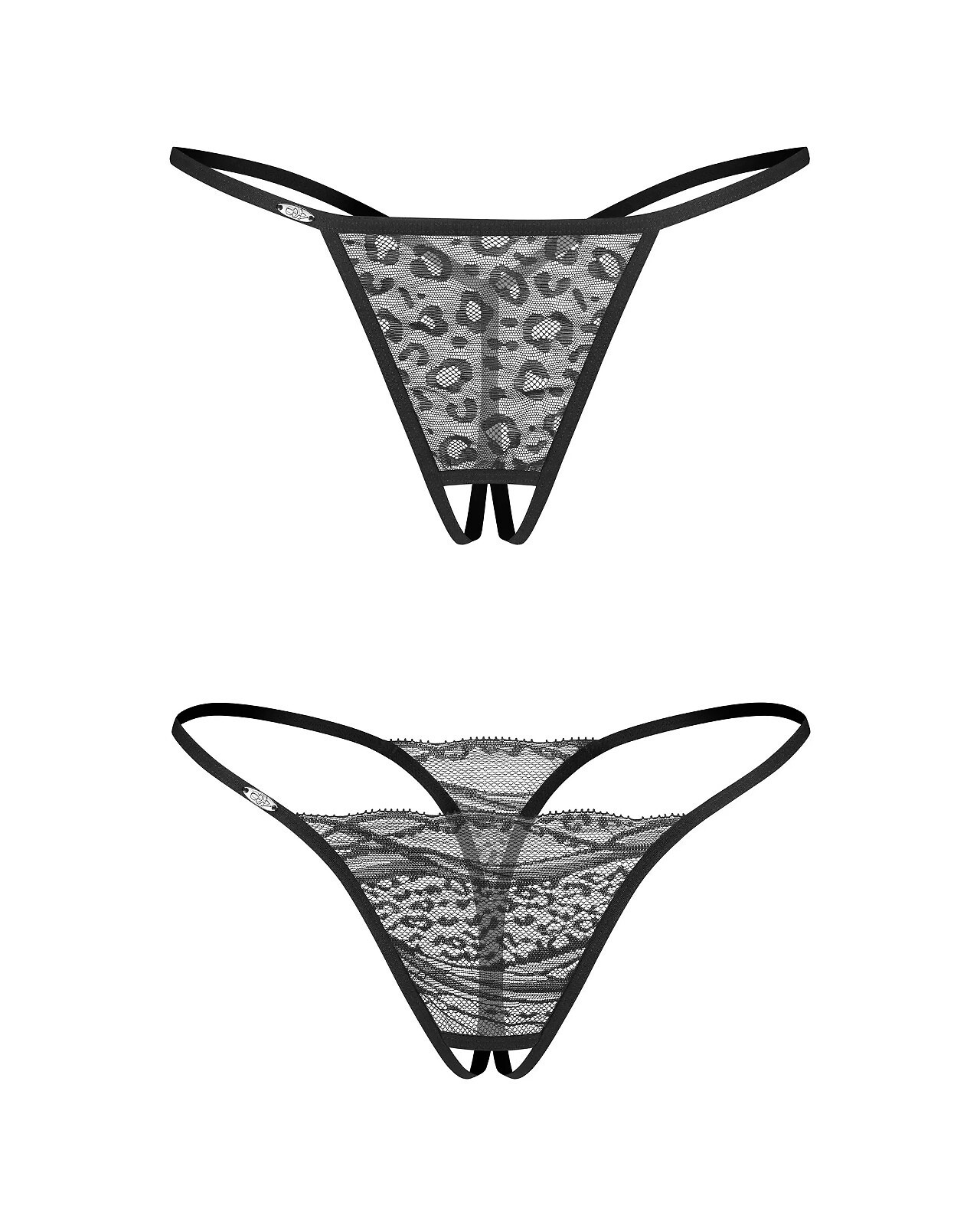 Stringi Obsessive Bianca crotchless Thong 2-Pack A2