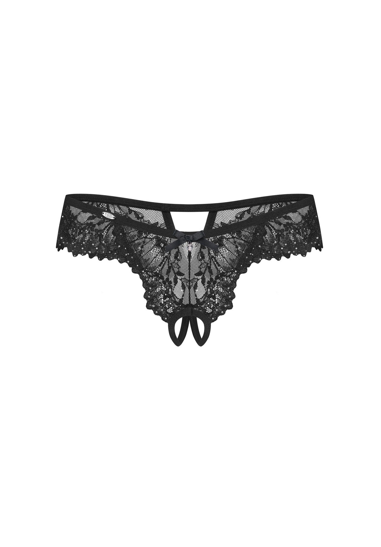 Stringi Obsessive Sparkly Night Crotchless Thong