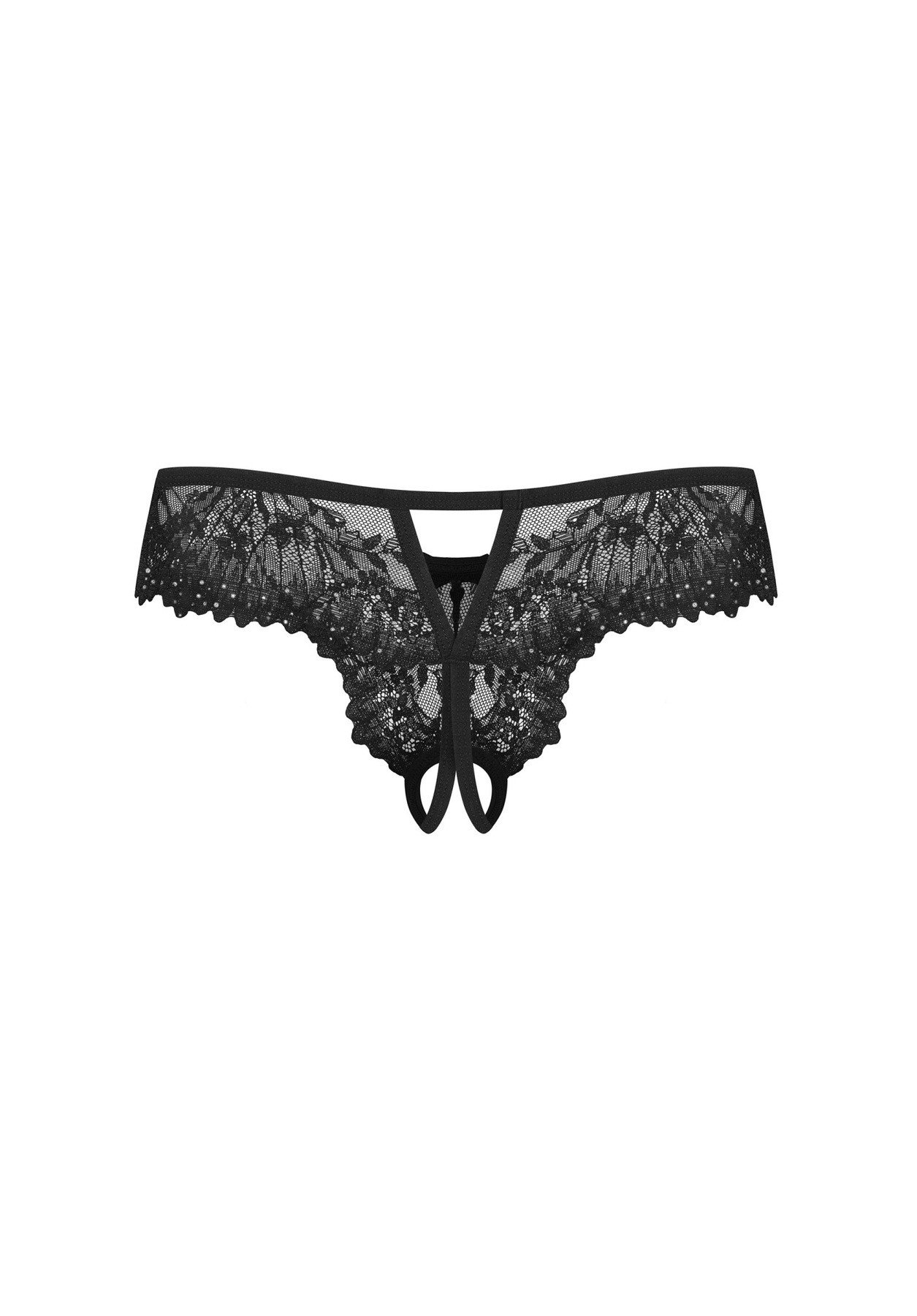 Stringi Obsessive Sparkly Night Crotchless Thong