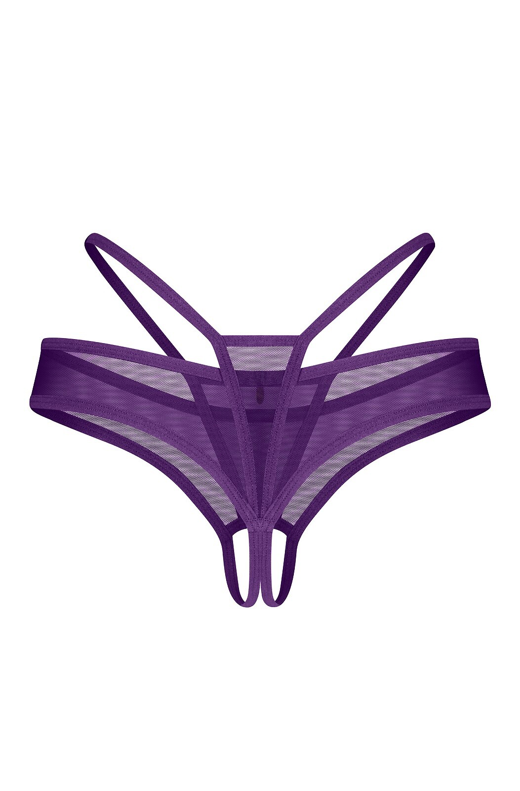 Stringi Obsessive Vibres Crotchless Thong